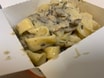 Fresh Tagliatelle truffle with chicken &  mushrooms